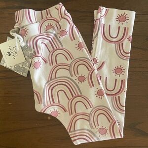 New Kate Quinn Rainbow Mauve Leggings